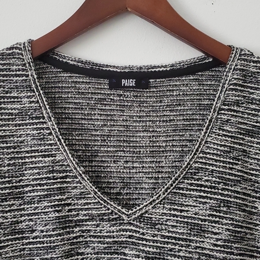 Paige Cotton blend Tweed Pullover Sweater Size XS - Picture 3 of 8